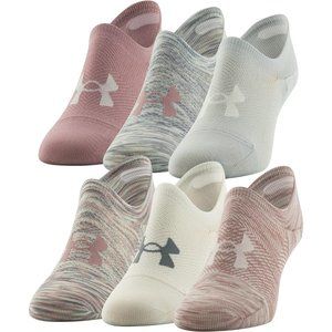 Women's Breathe Lite Ultra Low Socks Pink Elixir Assorted 6 pairs